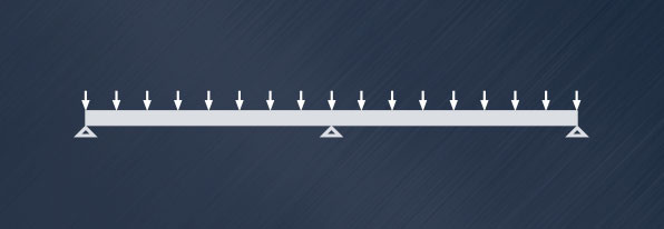 Double span - Rail